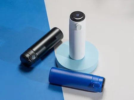 Вакуумная термокружка с индикатором и медной изоляцией Bravo, 400 мл