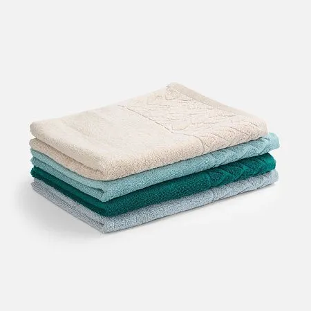 Полотенце махровое Hoya, большое, темно-серое