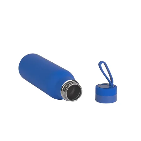 Бутылка для воды "Фитнес", покрытие soft touch, 0,7 л.