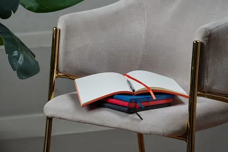 Ежедневник Flat, недатированный, черный