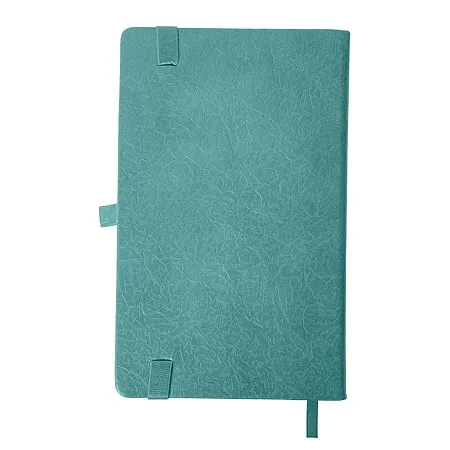 Ежедневник недатированный Starry , А5, бирюзовый, кремовый блок