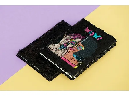 Блокнот с пайетками Fashion