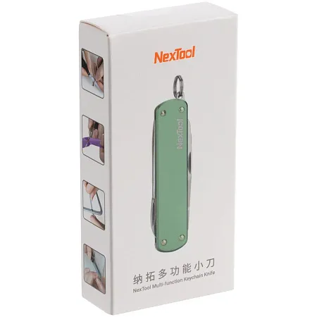 Нож-брелок NexTool Mini, зеленый