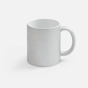 Кружка для сублимационной печати Sagredo, серебристая