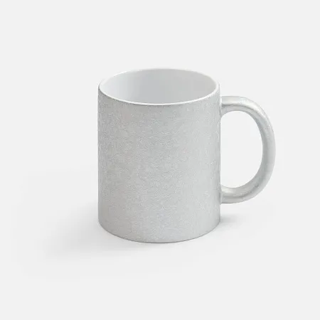 Кружка для сублимационной печати Sagredo, серебристая