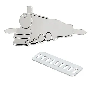 Шильд металлический - поезд