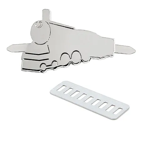 Шильд металлический - поезд