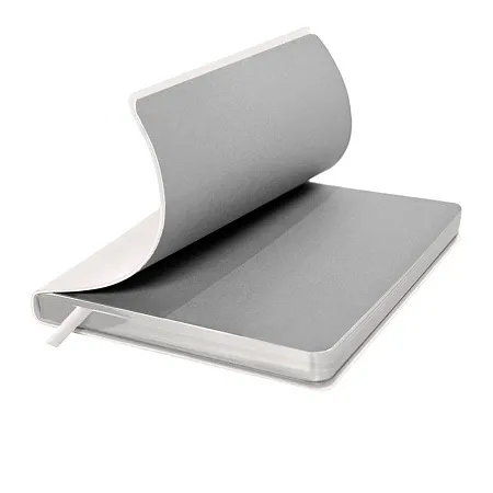 Ежедневник недатированный Pulpy, А5,  белый, кремовый блок, белый срез