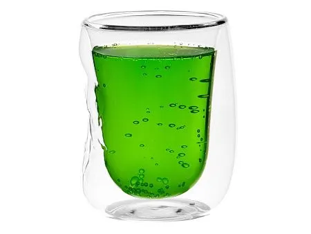 Кружка с двойными стенками и эффектом помятости Mauna