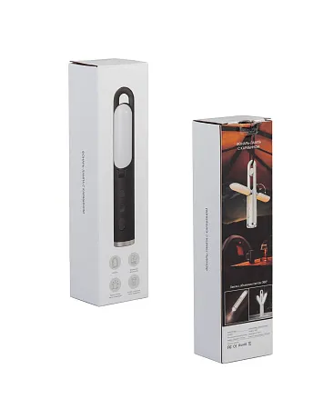 Фонарь-лампа "Torch" туристический, черный