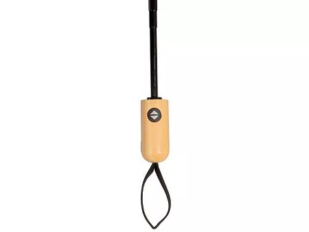 Зонт складной Lumet с куполом из переработанного пластика, автомат