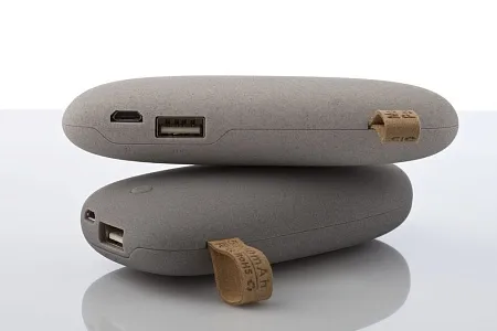 Внешний аккумулятор Pebble 5200, серо-синий