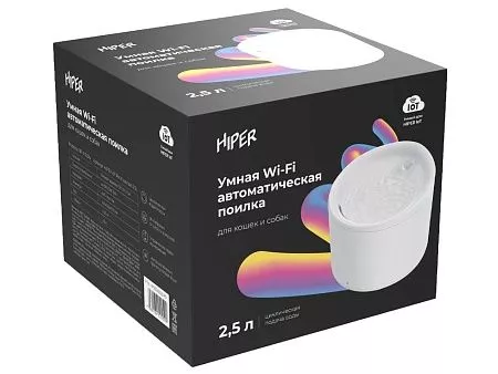 Умная Wi-Fi поилка IoT Pet Fountain, 2500 мл