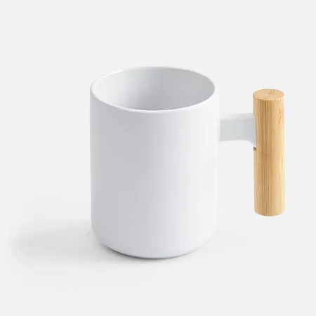 Кружка с ложкой Eco Fusion, белая