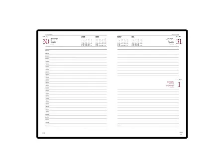 Ежедневник А5 датированный Velvet на 2025 год