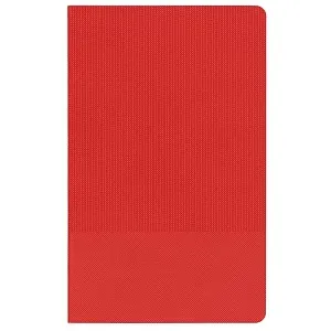 Ежедневник Knit, недатированный, красный
