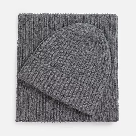 Шапка Laconi, темно-серый меланж