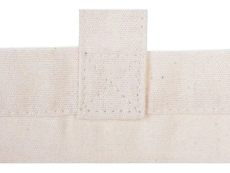 Сумка Fixy из переработанного хлопка 220 г/м2 с фиксирующей лентой