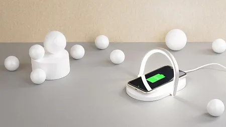 Лампа складная с беспроводным (15W) зарядным устройством "Sky Light"