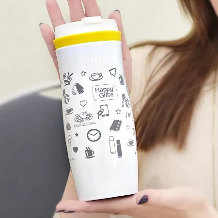 Термокружка дорожная "Фантазия-2";  400 мл   