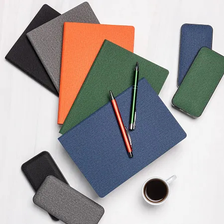 Ежедневник Portobello Trend, TWEED, недатированный, зеленый(АВИА)