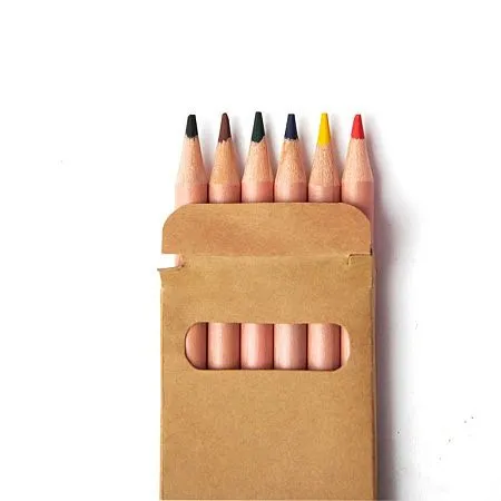 агаНабор цветных карандашей мини TINY,6 цветов