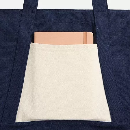 Шопер Shophop, синий с неокрашенным