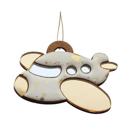 Ёлочная игрушка Самолетик