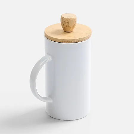 Френч-пресс Ceramero, белый