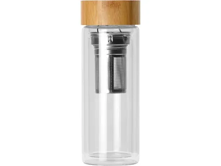 Стеклянный термос с ситечком Badachu