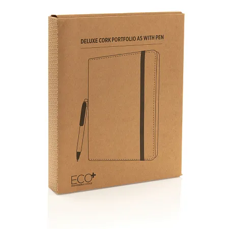 Органайзер Cork Deluxe с ручкой, А5