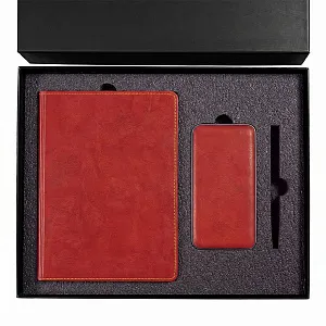Набор подарочный EMBER: ежедневник и power bank в коробке с ложементом