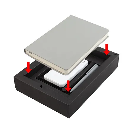 Набор подарочный "Total black"