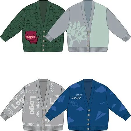 Кардиган Cozy Knit на заказ, акрил