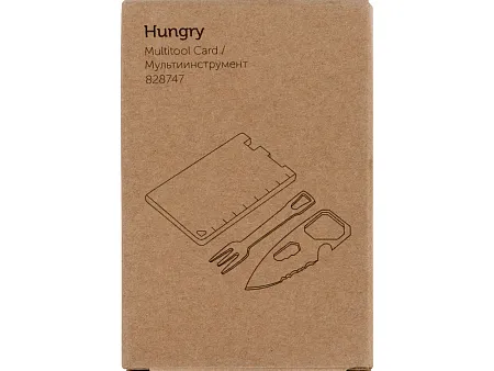 Мультиинструмент с ножом и вилкой Hungry