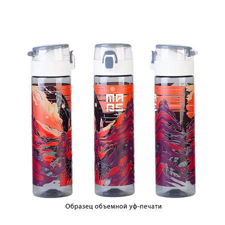 Бутылка для воды "Vita" с нанесением "Марсианин" 600 мл
