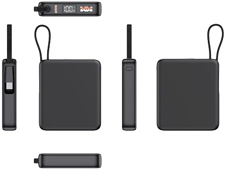 Внешний акуумулятор с подсветкой лого Nex, 5000 мАч