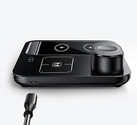 Беспроводная (15W) зарядная станция "Lift" с сенсорным подъёмным механизмом