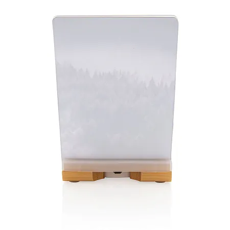 Док-станция для беспроводной зарядки с фоторамкой Bamboo, 5 Вт