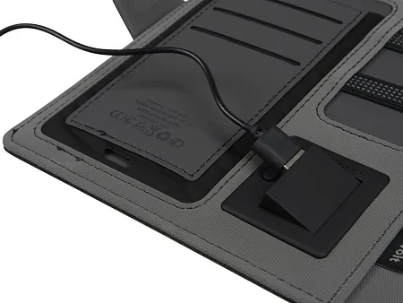 Органайзер с беспроводной зарядкой Powernote, 5000 mAh