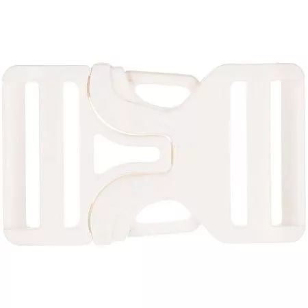 Застежка-пряжка Fibbia, белая