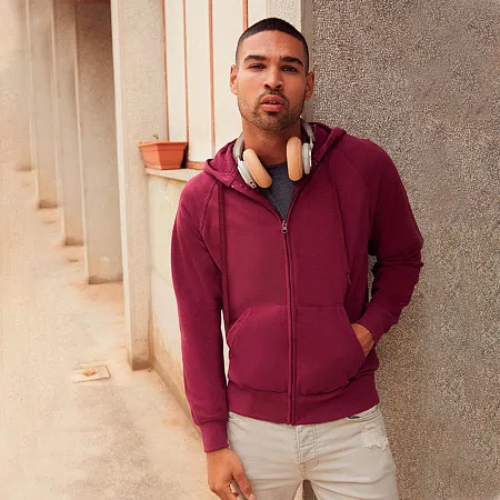 Толстовка мужская LIGHTWEIGHT HOODED SWEAT JACKET 240