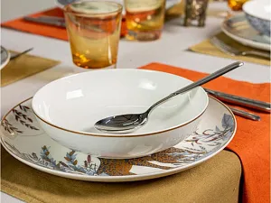 Суповая тарелка S.PLATE 2 UNI WHT