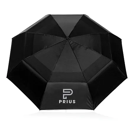 Компактный зонт-антишторм Tornado от Swiss Peak из rPET Aware™, 27"