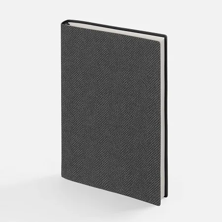 Ежедневник-органайзер Twill, недатированный, черный