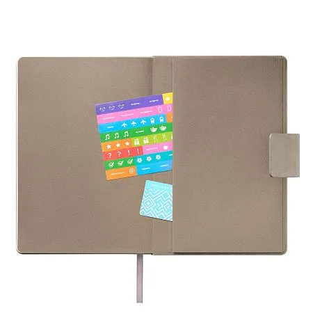 Ежедневник Portobello Trend, Ritz, недатированный, бежевый, твердая обложка