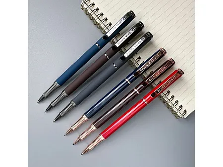 Ручка металлическая шариковая Venezia Pragmatico софт-тач