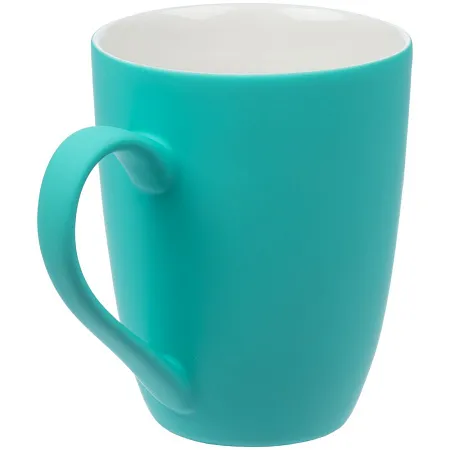 Кружка Good Morning с покрытием софт-тач, серая