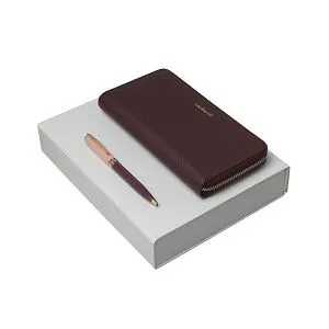 Набор (портмоне дамское, ручка шариковая)