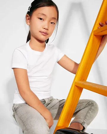 Футболка детская JAMAICA, БЕЛЫЙ 1/2